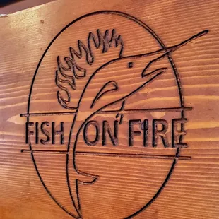 At Fish on Fire