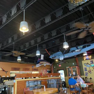 Inside seating and decor