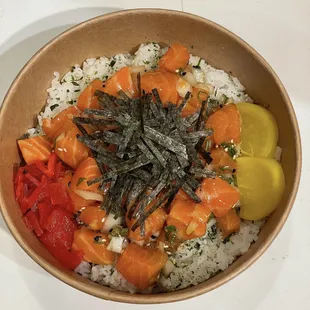 Sweet shoyu Salmon poke