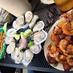 shellfish, oysters, mussels, food, oysters and mussels
