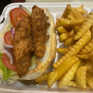 Chicken Po boy