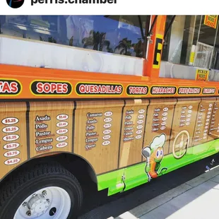 Tortas, Sopes, Quesadillas, Huaraches, Fries, Nachos, Burritos, Tacos and more.