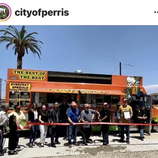 August 5, 2022 Ribbon Cutting Grand Opening by city of Perris members &amp; Mayor.