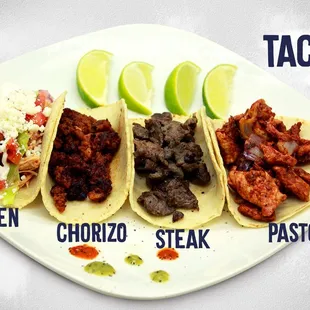 tacos, food