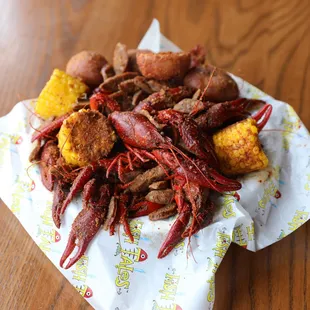 Fish Tales Crawfish (when in season)