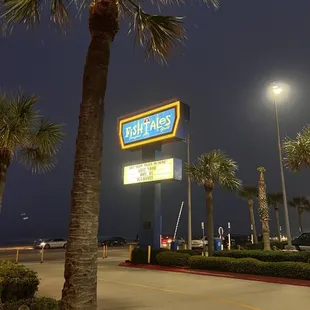 outside