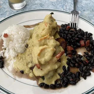 Tilapia & Crab Stuffed Poblano