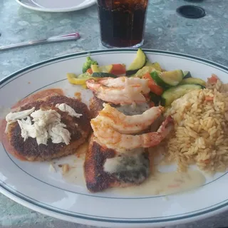Broiled Trio Platter
