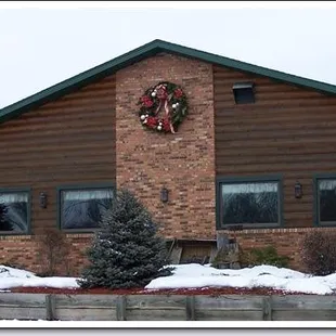 the front of the restaurant