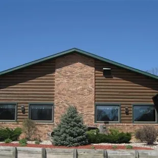 the front of the restaurant