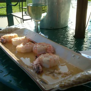 Tequila Shrimp appetizer.