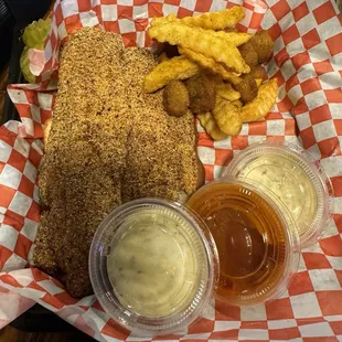 fish and chips, fish, food, seafood