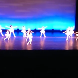 Dance rehersal for the recital at Popejoy Hall!