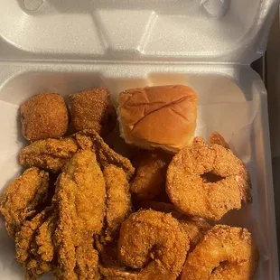 Oyster and Shrimp Combo