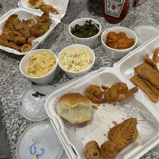 Fish and Shrimp Combo