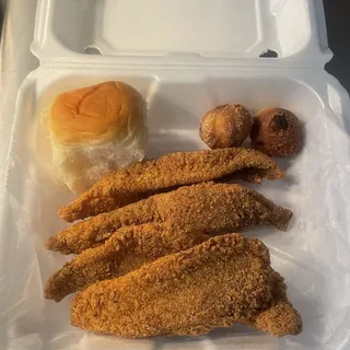 Catfish Filet Dinner