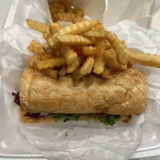 Catfish Po Boy Combo
