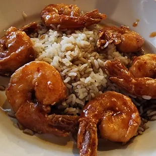 shrimp and rice