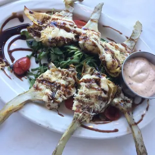 Wood Grilled Artichokes