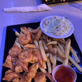 fried shrimp platter