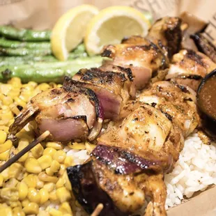 Shrimp &amp; Scallops wrapped in Bacon