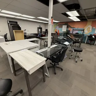 Office furniture area