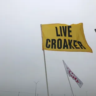 Live Croaker Flag