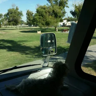 View out the windshield this morning!