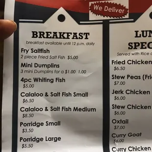 Here on the delivery paper clear as day stated breakfast till 12 noon! False advertising!!!!!!
