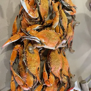 Xlarge dozen crabs