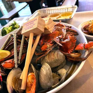 Steamed Crabs