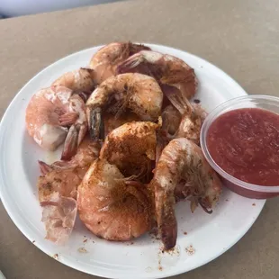 Steamed Shrimp