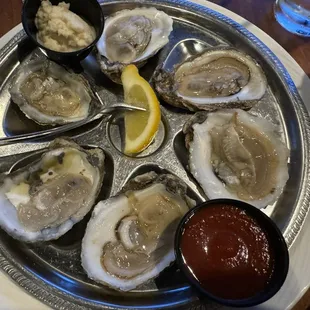 Local Oysters on the Half Shell