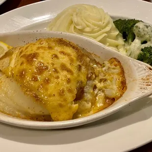 Stuffed flounder - so good!