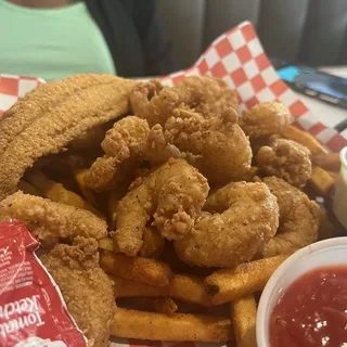 F1. Fried Shrimp Basket (15)