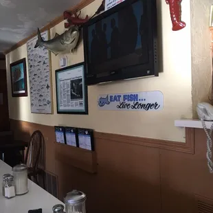 They have a TV