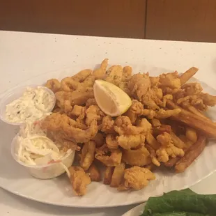 Calamari meal