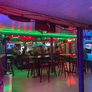 the interior of the restaurant