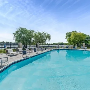 Resort Style Pool with Sundeck