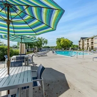 Resort Style Pool with Sundeck