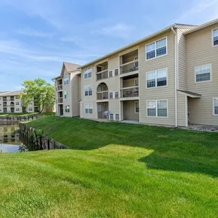 Beautiful landscaping for great views