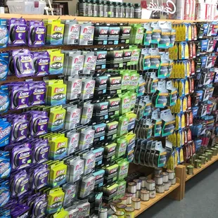 Large Assortment Of Fishing Line!