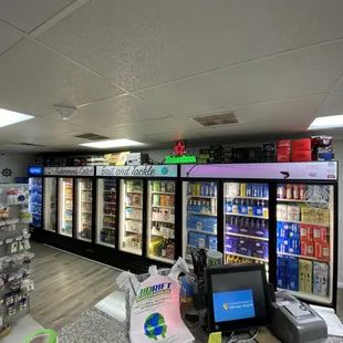 Beer, Wine, Soft Drinks and Snacks