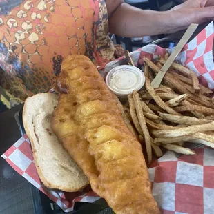 Fish sandwich