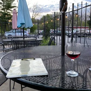 Super friendly staff and peaceful patio!