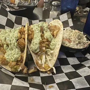Cod tacos