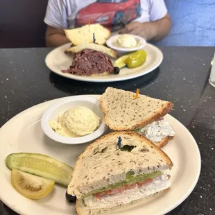 Whole Whitefish Salad Sandwich