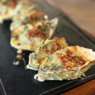 Rockefeller oysters