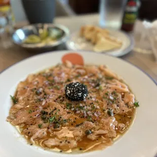 Salmon Carpaccio