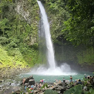 Arenal waterfall
